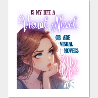 Is My Life a Visual Novel? v2 Posters and Art